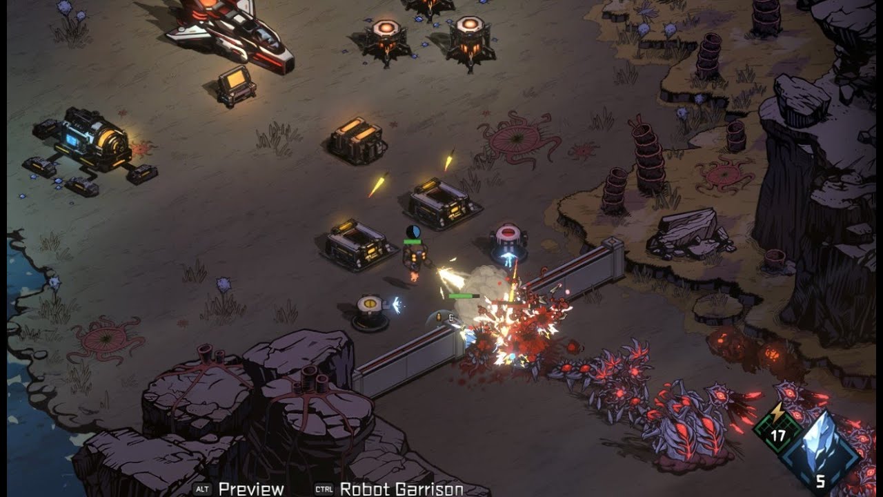 Survive and Defend You Ship - Desperate Place - Strategic Tower Defense Game