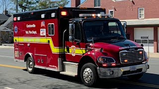 Centreville Volunteer Fire Department Medic 417 Responding 3-10-2026