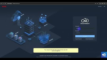 Hướng dẫn cài đặt H3C CAS CVM