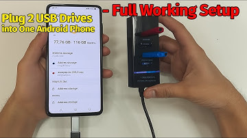 How Connect & Use Multiple USB Devices to Android Phone | No Extra App Required