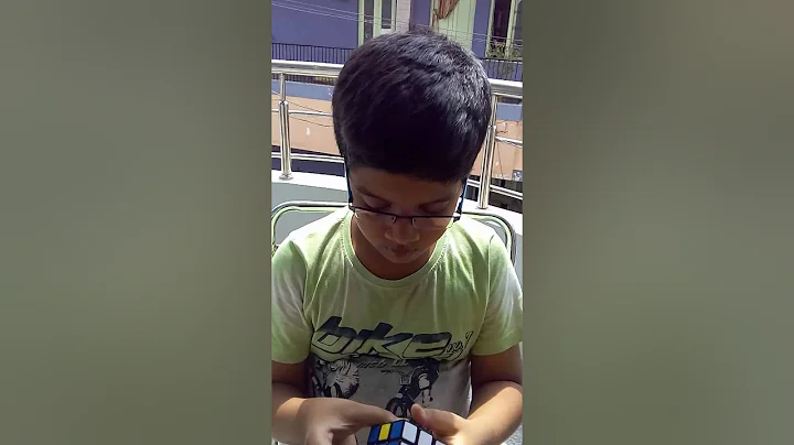 PANTHULA DIVITH REDDY ANANTHAPUR SOLVING RUBIKs CUBE LESS THAN 100 SECONDS