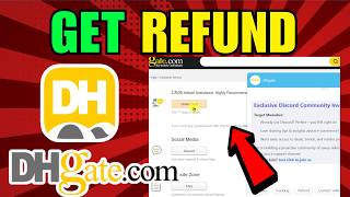 How To Get Refund On DHgate (2026) (New Update)