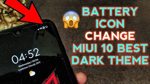 MIUI 10 BEST THEME | CHANGE BATTERY ICON | DARK THEME | FULL DARK MODE | BOOT ANIMATION | ONEPLUS