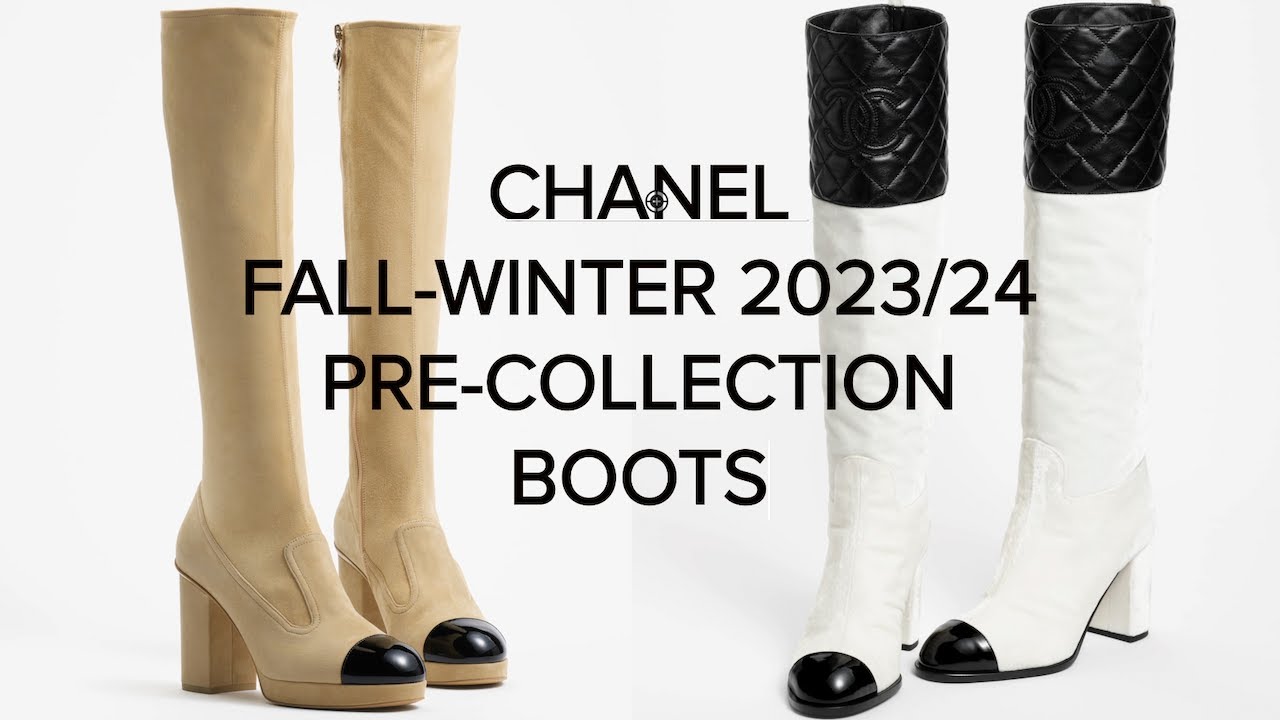 Chanel has designed the chicest rain boots for this winter  Vogue France