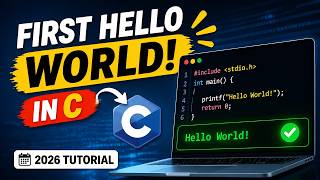 Learn C Language | Your First Hello World Program