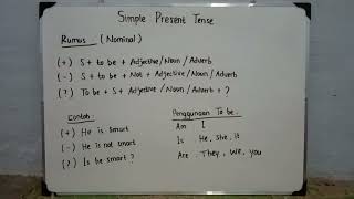 Simple Present Tense ( Nominal ) / Rumus Dan Contoh Kalimat