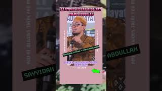 SAYYIDAH AISYAH DIGELARI UMMU ABDULLAH !! UAH #adihidayat #belapalestina #palestina