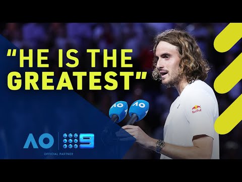 Tsitsipas’ touching message to champion Djokovic - AO Men’s Final 2023 | Wide World of Sports