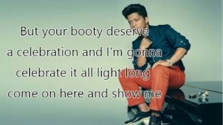 Video thumbnail of "Straight up and Down - Bruno Mars LYRICS"