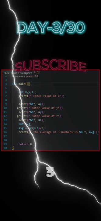day-3-30-c-language-codes-shortstiktok-quicktips-youtubegrowth