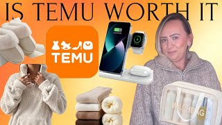 HUGE TEMU HAUL | WAS IT WORTH IT | cosy, electrinics and more #temu #hugehaul #review
