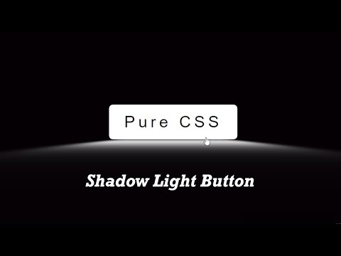 Shadow Light Button | Hover Effects | CSS Animation