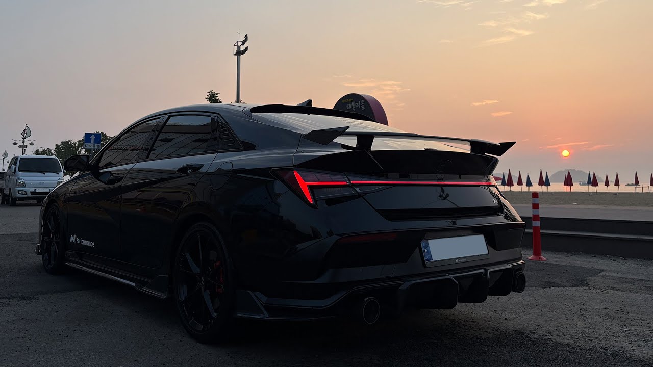 아반떼N 타고 일출 보러가기