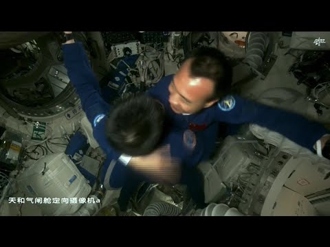 Shenzhou 15 crew enters Chinese space station after docking