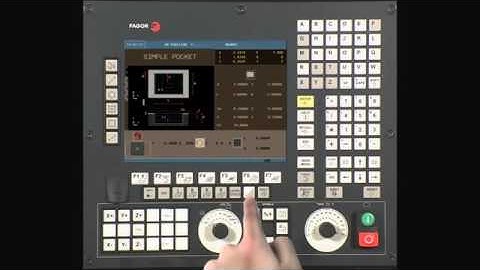 Fagor 8055i MC Training DVD   Simple Pocket 10 of 10 SD