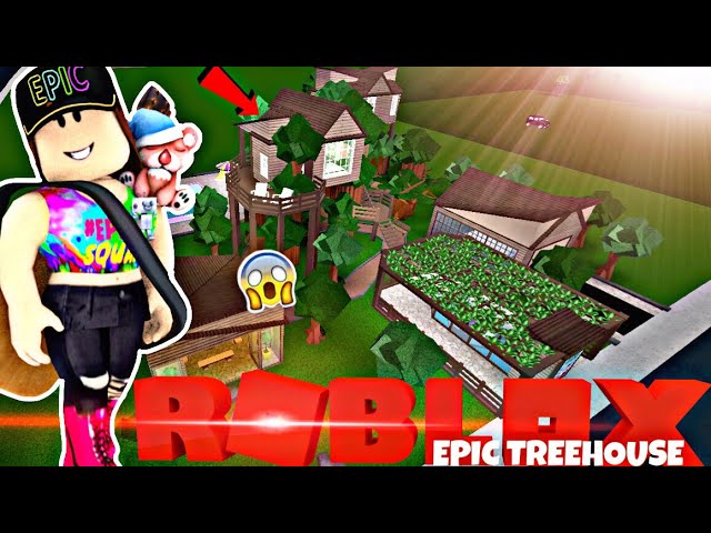 Epic Tree House New Mascot O Speed Build Youtube - roblox welcome to bloxburg treehouse 14k