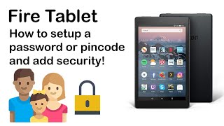 How to setup a password or pin code for your Amazon Fire Tablet screenshot 4