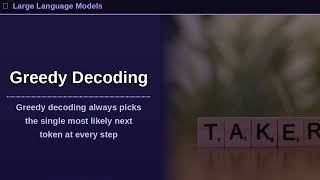 Greedy Decoding Explained: LLM Output Generation