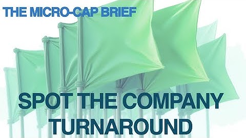 How to Find the 1% of Micro-Caps That Succeed (The 4 "Green Flags")