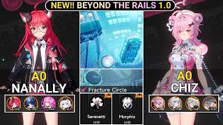 NEW GACHA GAME! F2P WP! A0 Nanally & Chiz VS Stage 9+10 in Fracture Circle Beyond The Rails NTE 1.0 screenshot 1