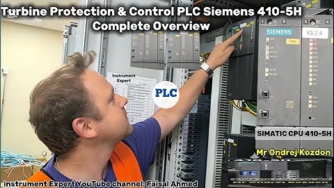 How The Siemens PLC SIMATIC CPU 410-5H works | STG Advanced PLC Vs DCS System : Ondrej Kozdon