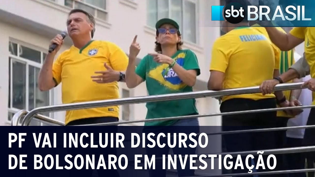 Discurso de Bolsonaro será incluído em investigação sobre tentativa de golpe | SBT Brasil (26/02/24)