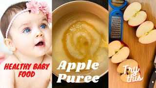 Apple Puree for Baby|| Baby Food||ஆப்பிள் பூரீ எப்படி செய்வது||6 Months Baby Food||Baby Recipes||