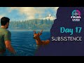 Subsistence Day 17 - Swimming with Deer!
