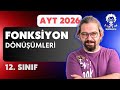 FONKSİYON DÖNÜŞÜMLERİ | AYT MATEMATİK