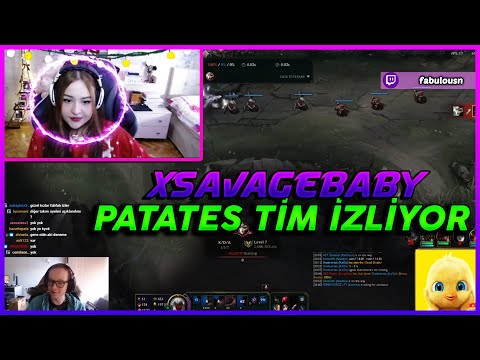 XSAVAGEBABY, ATİKAPTAN BU NUMARALARI YER Mİ TERBİYESİZLER LOL YAYIN ANLARI İZLİYOR | PATATES TİM