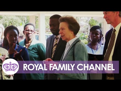 Princess anne visits uganda