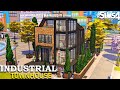 INDUSTRIAL Modern TownHouse ☘️ | Boyfriend Studio | STOP MOTION build | No CC | THE SIMS 4