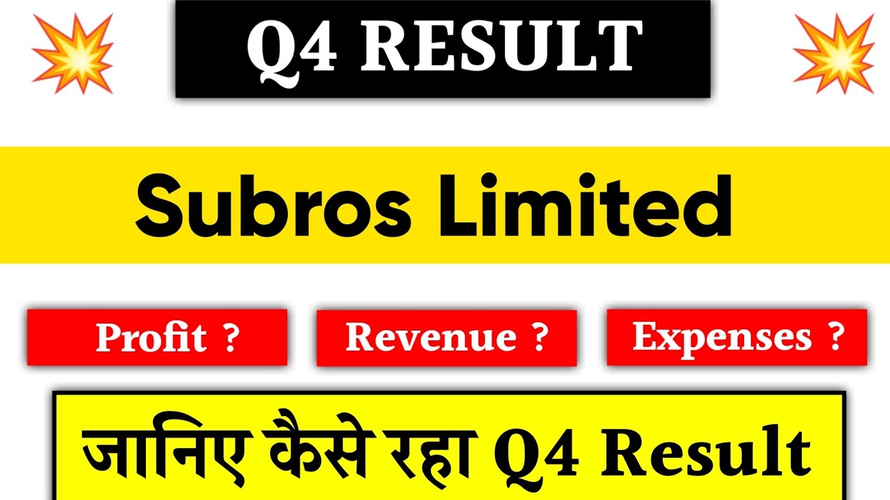 Subros Limited Q4 Results 2025 | Subros Limited share news | Subros Limited share latest news