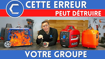 ON ou OFF ? RÉGLAGE du BOUCHON sur Groupe électrogène - Capitools