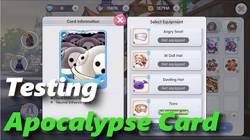 1st Apocalypse Card vs Stalactic Golem Card test | rox | Ragnarok X: Next Generation