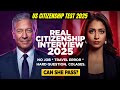 Practice N-400 US Citizenship Interview 2025 &amp; Oath Ceremony - N400 Naturalization Interview #uscis