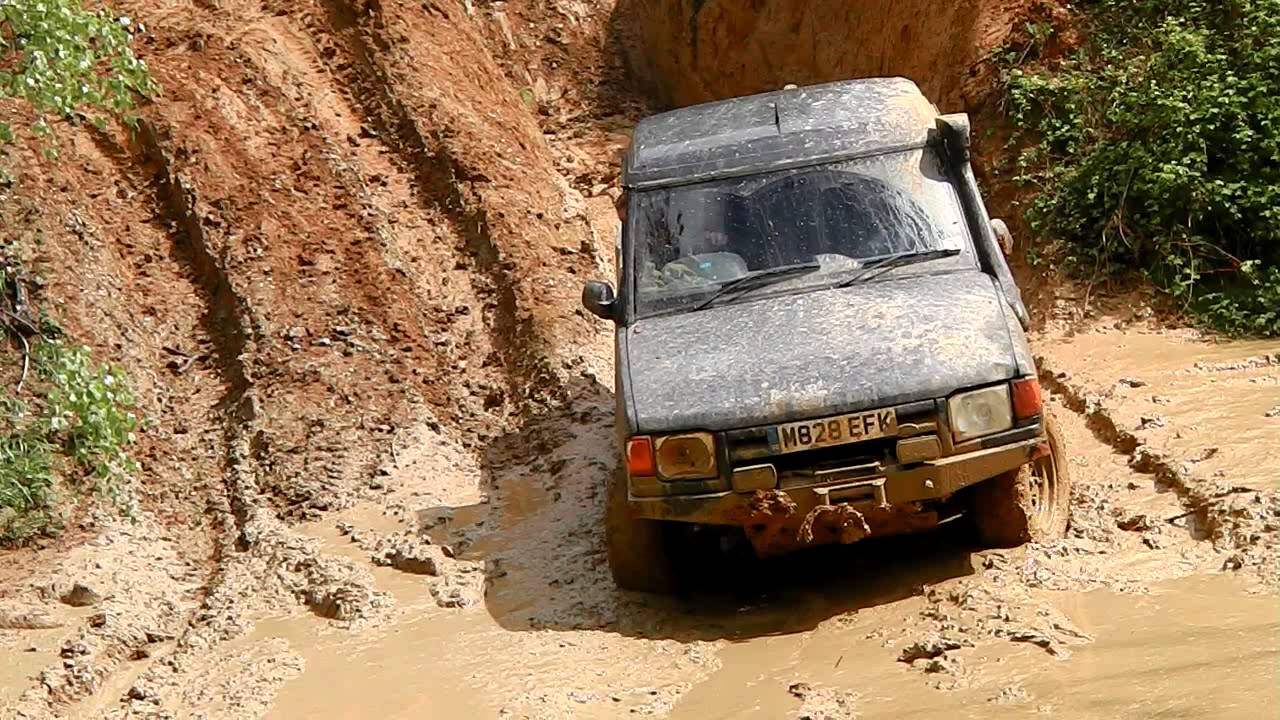 SLINDON SAFARI 4X4 OFF ROAD APRIL 2014 - PT1