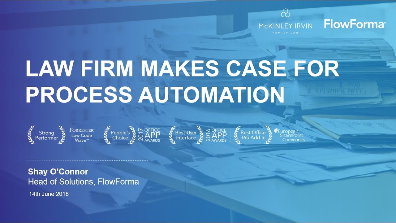 McKinley Irvin makes the case for process automation