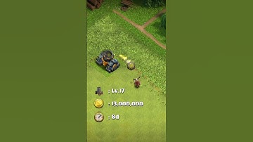 Upgrade Mortar Level 1 to MAX with Animation! #shorts #coc #clashofclans