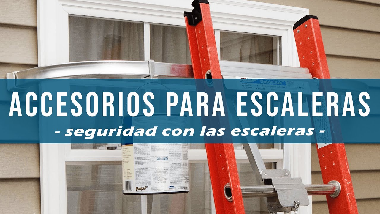 Accesorios para escaleras | Extensiones, niveladores, peldaño en V, portón, soportes de pared.