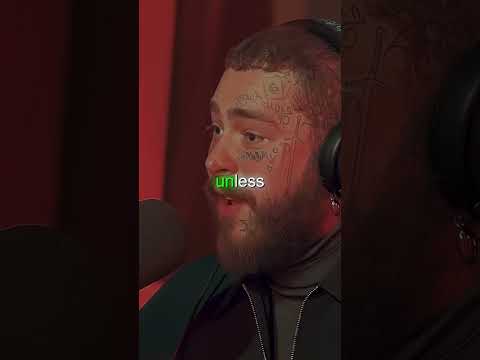 Post Malone HATES his voice 😳