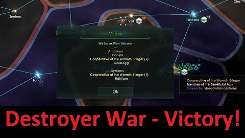 Stellaris: Pacifist Horde #24 - Destroyer War (Part 4 - Victory!)