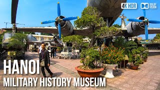 Military History Museum, Hanoi - 🇻🇳 Vietnam [4K HDR] Walking Tour