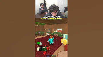 My Little Brother Plays Murder Mystery 