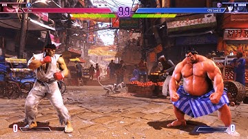 Ryu vs E.Honda (Hardest) - Street Fighter 6. | Epic Battle