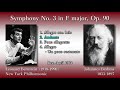 Brahms: Symphony No. 3, Bernstein & NYP (1964) ブラームス 交響曲第3番 バーンスタイン