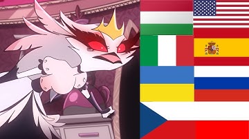 Stella knows many languages [comparison of dubbing] // #HelluvaBoss