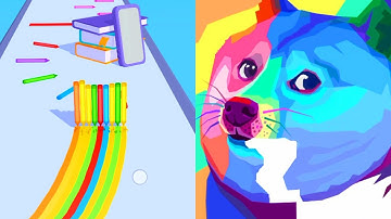 Pencil Rush 3d All Levels Mobile Gameplay Walkthrough - Update iOS, Android Game