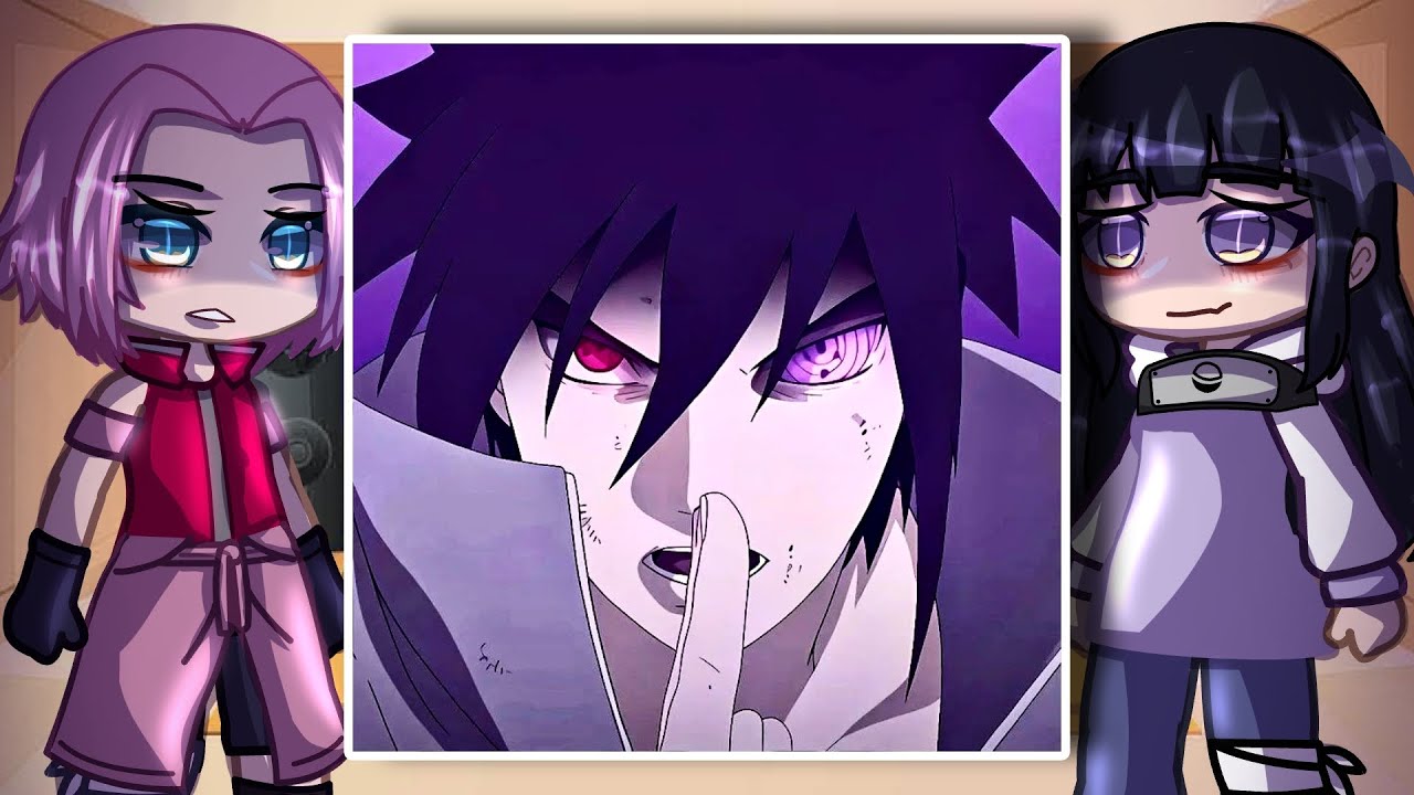 Sakura's, Sasuke e Charasuke react a SasuSaku ⚔️🌸•, Naruto Gacha Club GC