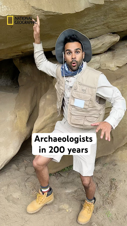 Archaeologists in the future